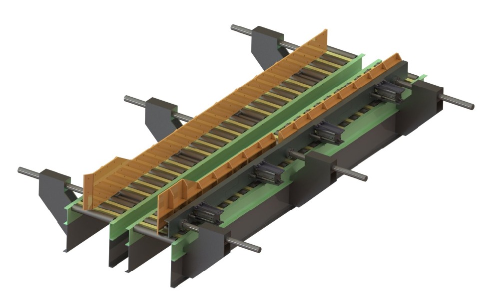 Fabricação de estrutura conforme projeto mecânico