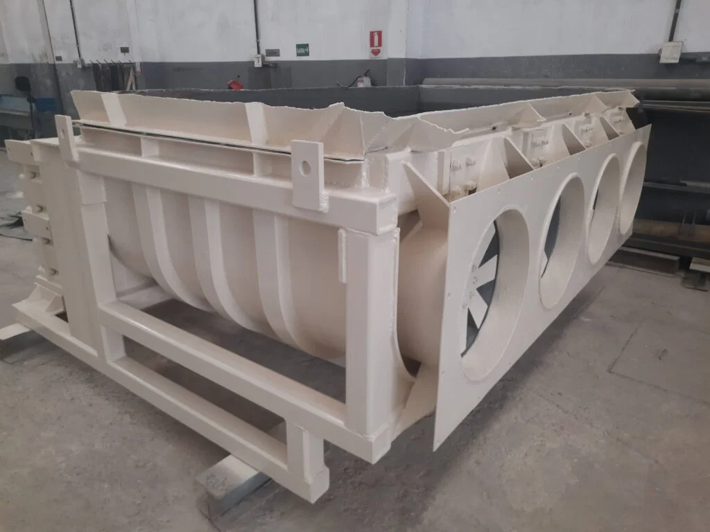 Serviço de caldeiraria industrial realizado pela Priore Metalurgia