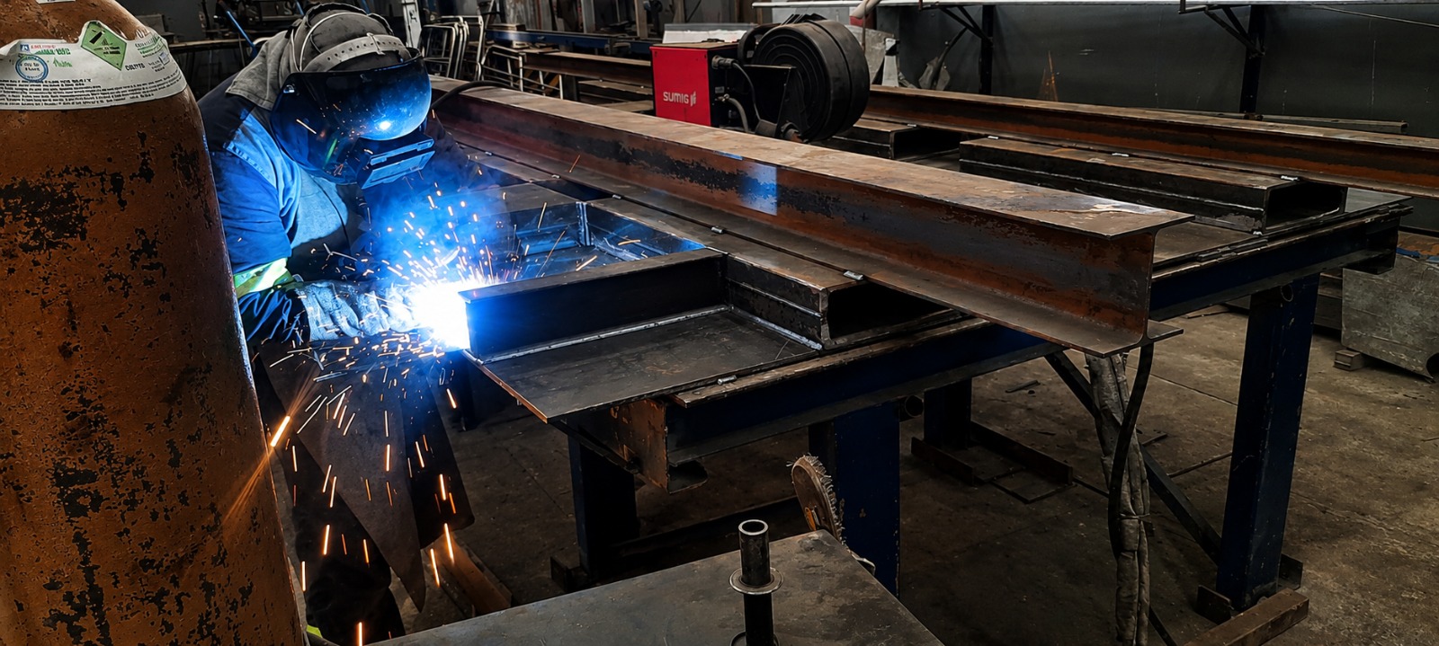 Soldagem em caldeiraria industrial pela Priore Metalurgia